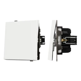 Фото #1 товара Механизм выключателя одноклавишный проходной SWT-TENDO-MKP1-SFPL-WH (230V, 10A) (Arlight, Матовый белый)