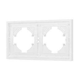 Фото #1 товара Рамка пластиковая FRM-TENDO-PL-2-WH (Arlight, Белый)