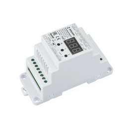Фото #1 товара INTELLIGENT ARLIGHT Релейный модуль SMART-702-82-2G-DRO-PS (230V, 2x8A, TUYA Wi-Fi, 2.4G) DIN-рейка (IARL, IP20 Пластик, 5 лет)