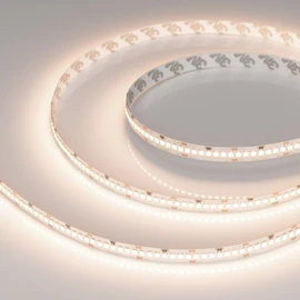 Фото #1 товара Светодиодная лента RT-A252-10mm 24V Warm3500 (11 W/m, IP20, 2835, 5m) (Arlight, Открытый)