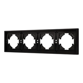Фото #1 товара Рамка пластиковая FRM-TENDO-PL-4-BK (Arlight, -)