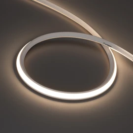 Фото #1 товара Светодиодная лента герметичная MOONLIGHT-3D-T-X544-10x10mm 24V Day4000 (8 W/m, IP67, 5m, wire x1) (Arlight, Вывод боковой, 5 лет)