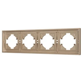 Фото #1 товара Рамка пластиковая FRM-TENDO-PL-4-GD (Arlight, -)