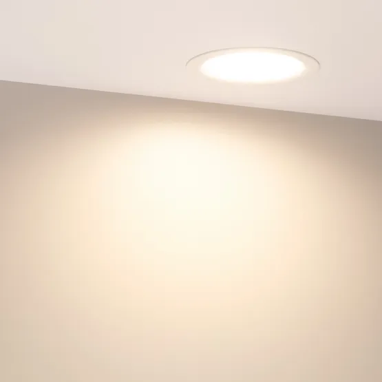 Фото #4 товара Светильник MS-BLIZZARD-BUILT-R102-8W Warm3000 (WH, 100 deg, 230V) (Arlight, IP20 Металл, 3 года)