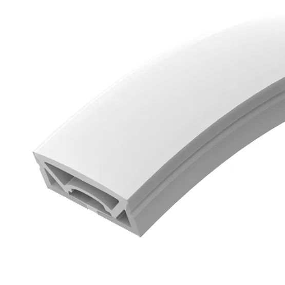 Фото #1 товара Силиконовый профиль WPH-FLEX-5025-TOP-S23-10m WHITE (Arlight, Силикон)