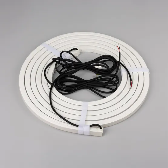 Фото #3 товара Светодиодная лента герметичная NOVA-TOP-PU-A120-16x15mm 24V Day4000 (10 W/m, IP68, 5m, wire x2) (Arlight, Полиуретан)
