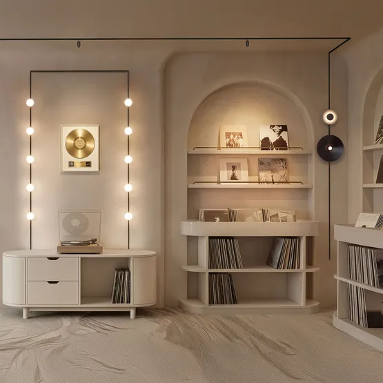 Фото #3 товара Светильник MAG-MICROCOSM-POINT-R68-7W Warm3000 (GD, 36 deg, 24V) (Arlight, IP20 Металл, 5 лет)