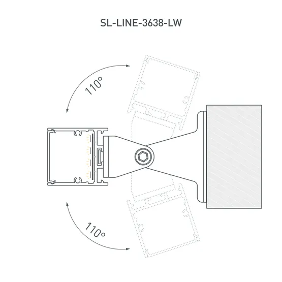 Фото #4 товара Профиль SL-LINE-3638-LW-2000 ANOD (Arlight, Алюминий)