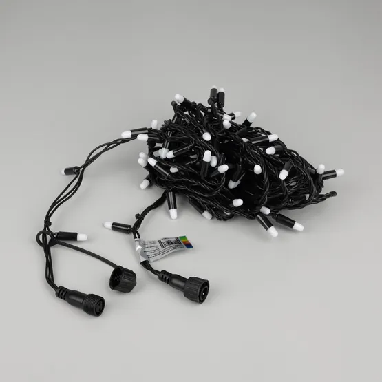 Фото #8 товара Светодиодная гирлянда ARD-STRING-PRO-10000-BLACK-95LED-MILK-LIVE RGBW-DMX (24V, 10W) (Ardecoled, IP65)