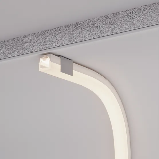 Фото #4 товара Силиконовый профиль WPH-FLEX-2020-TOP-S13-10m WHITE (Arlight, Силикон)