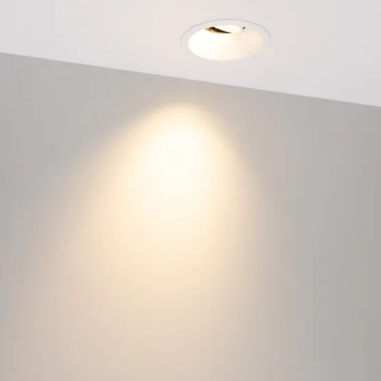 Фото #3 товара Светильник MS-FLOW-BUILT-R85-12W Warm3000 (WH, 38 deg, 230V) (Arlight, IP20 Металл, 5 лет)