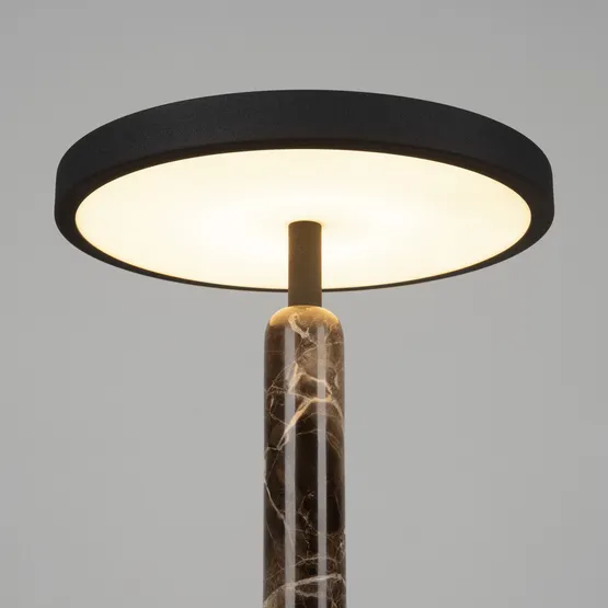 Фото #8 товара Светильник SP-ALYSS-TAB-R22.5x30-5W Warm3200-MIX (CF-BK, 110 deg, 230V) (Arlight, IP20, Мрамор, 5 лет)