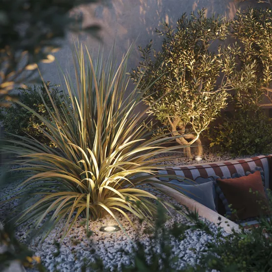 Фото #2 товара Светильник LTD-DAFNA-GROUND-R100-6W Warm2700 (SL, 35 deg, 230V) (Arlight, IP67 Металл, 5 лет)