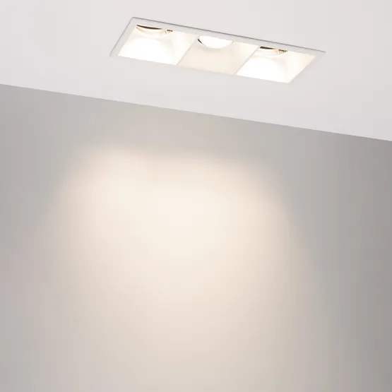 Фото #3 товара Светильник MS-FLOW-BUILT-S230x85-3x6W Day4000 (BK, 15 deg, 230V) (Arlight, IP20 Металл, 5 лет)