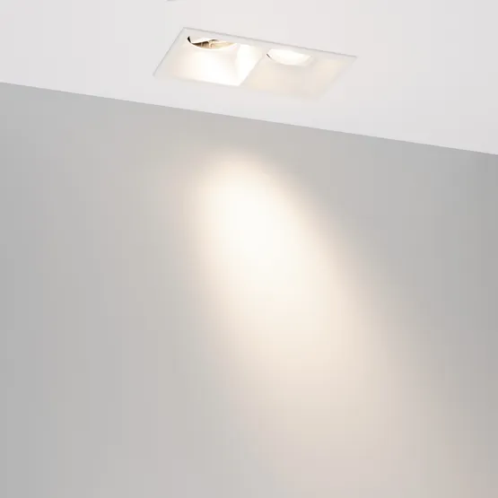 Фото #4 товара Светильник MS-FLOW-BUILT-S157x85-2x12W Day4000 (WH, 15 deg, 230V) (Arlight, IP20 Металл, 5 лет)