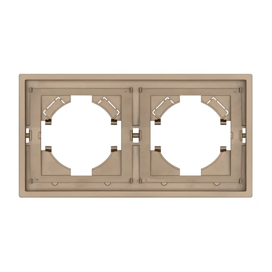 Фото #3 товара Рамка пластиковая FRM-TENDO-PL-2-GD (Arlight, -)