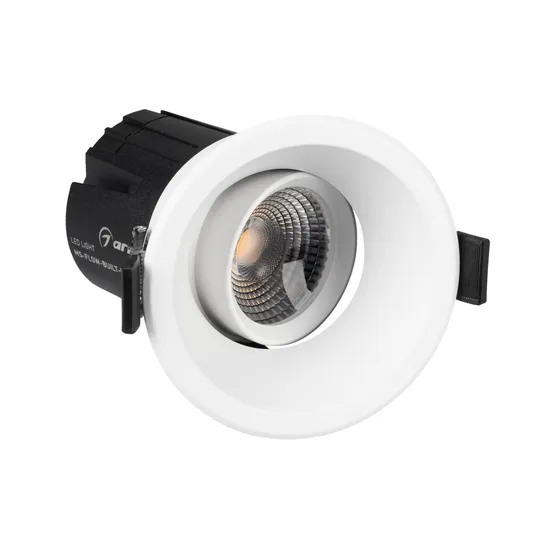 Фото #4 товара Светильник MS-FLOW-BUILT-R85-6W Day4000 (WH, 55 deg, 230V) (Arlight, IP20 Металл, 5 лет)