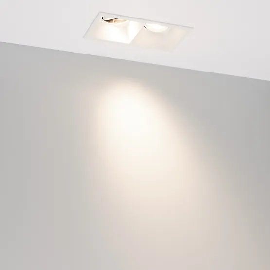 Фото #2 товара Светильник MS-FLOW-BUILT-S157x85-2x12W Day4000 (WH, 38 deg, 230V) (Arlight, IP20 Металл, 5 лет)