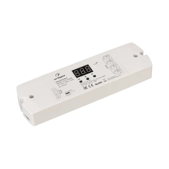 Фото #1 товара Контроллер SMART-K27-RGBW (12-24V, 4x5A, 2.4G) (Arlight, IP20 Пластик, 5 лет)