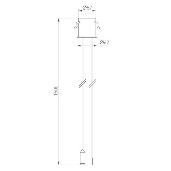 Фото #2 товара Потолочная чаша MAG-ORIENT-CANOPY-BUILT-POWER-L1500 (WH) (Arlight, Металл)