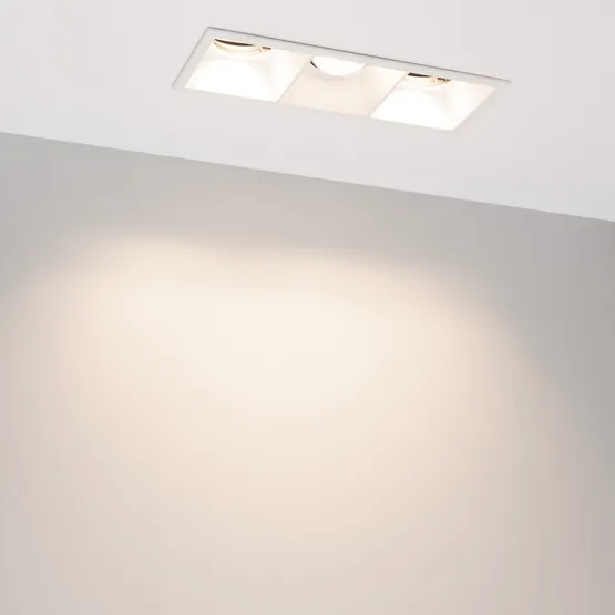 Фото #3 товара Светильник MS-FLOW-BUILT-S230x85-3x6W Day4000 (BK, 55 deg, 230V) (Arlight, IP20 Металл, 5 лет)