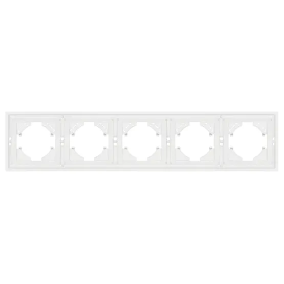 Фото #3 товара Рамка пластиковая FRM-TENDO-SFPL-5-WH (Arlight, -)