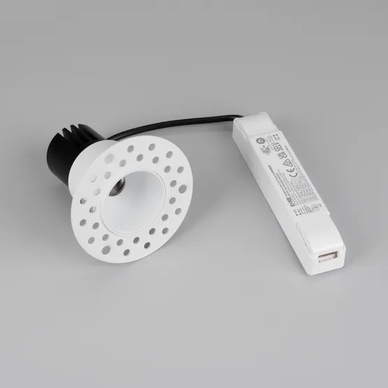 Фото #4 товара Светильник MS-INVISIO-TRIMLESS-R45-10W Day4000 (WH-WH, 36 deg, 230V) (Arlight, IP54 Металл, 5 лет)