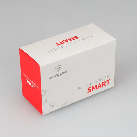 Фото #2 товара Конвертер SMART-K29-DMX512 (230V, 2x1.2A, TRIAC, DIN) (Arlight, Пластик)