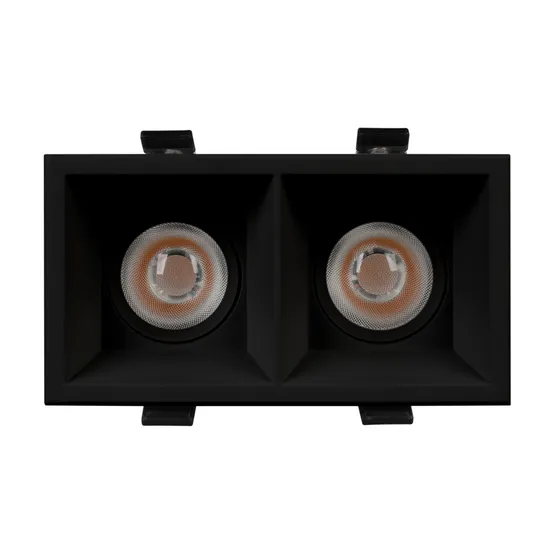Фото #3 товара Светильник MS-FLOW-BUILT-S157x85-2x6W Day4000 (BK, 55 deg, 230V) (Arlight, IP20 Металл, 5 лет)