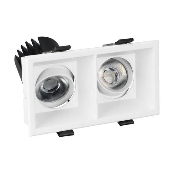 Фото #5 товара Светильник MS-FLOW-BUILT-S157x85-2x12W Day4000 (WH, 38 deg, 230V) (Arlight, IP20 Металл, 5 лет)