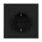 Минифото #3 товара Механизм розетки с USB зарядкой SCT-NOBE-MUCC-SFPL-BK (230V, 16A) (Arlight, -)