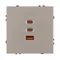 Минифото #2 товара Механизм розетки с быстрой USB зарядкой SCT-NOBE-MUACC-SFPL-FC-CA (65W, QC3) (Arlight, -)