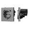 Минифото #1 товара Механизм розетки с USB зарядкой SCT-TENDO-MUAC-PL-GR (230V, 16A) (Arlight, -)