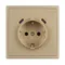 Минифото #4 товара Механизм розетки с USB зарядкой SCT-NOBE-MUCC-SFPL-GD (230V, 16A) (Arlight, -)