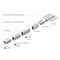 Минифото #5 товара Профиль SL-MINI-8-H6-2000 ANOD BLACK (Arlight, Алюминий)